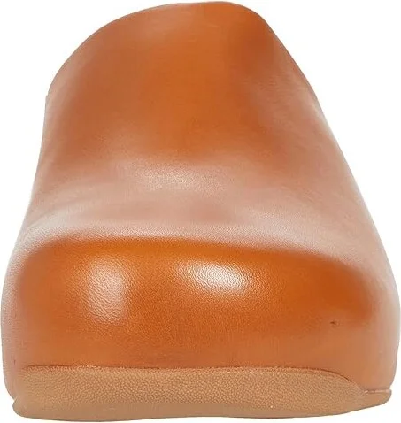 FitFlop Shuvtm Women's Clog Shoes Light Tan : 10 M (B), Leather - Image 5