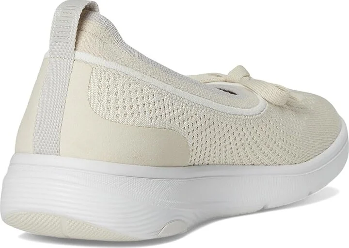 FitFlop Super-Q Bow Knit Ballet Flats Women's Walking Shoes Paris Beige : 10 M (B) - Image 4