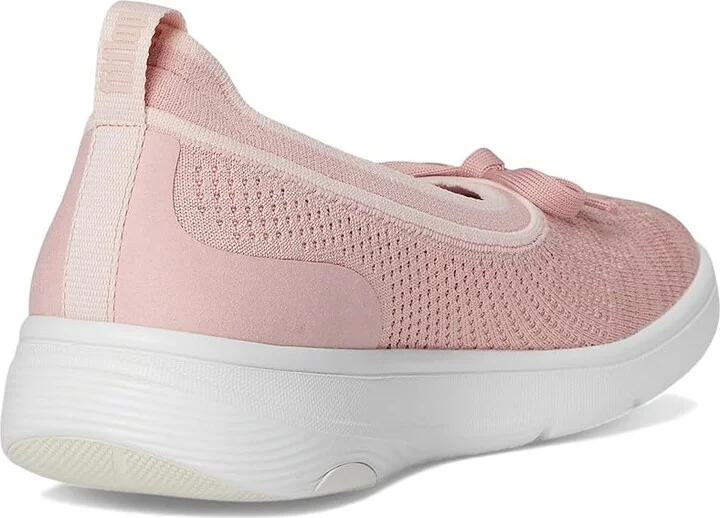 FitFlop Super-Q Bow Knit Ballet Flats Women's Walking Shoes Soft Blush : 5 M (B) - Image 4