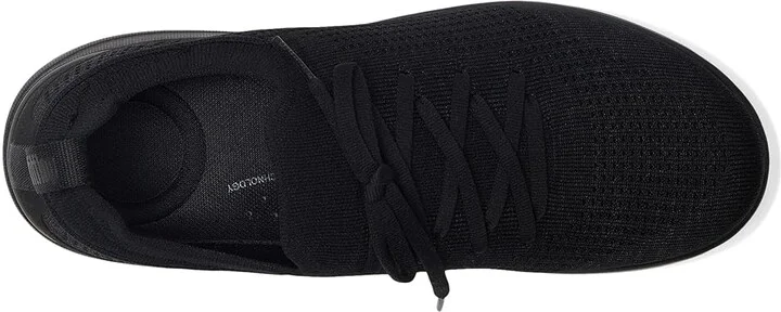 FitFlop Super-Q Knit Slip-On Laced Sneakers Women's Walking Shoes All Black : 7 M (B), Hair Calf - Image 2