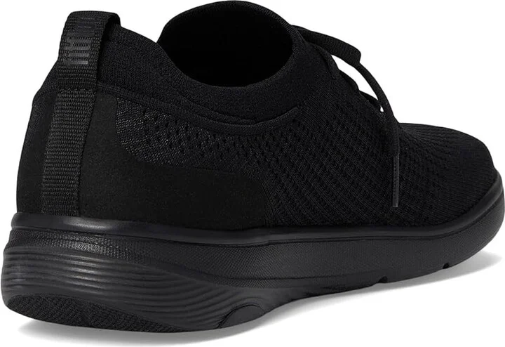 FitFlop Super-Q Knit Slip-On Laced Sneakers Women's Walking Shoes All Black : 7 M (B), Hair Calf - Image 4
