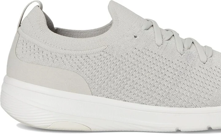 FitFlop Super-Q Knit Slip-On Laced Sneakers Women's Walking Shoes Arctic Grey/Silver : 7 M (B), Hair Calf - Image 7