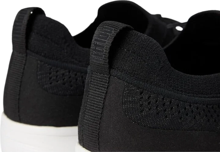 FitFlop Super-Q Knit Slip-On Laced Sneakers Women's Walking Shoes Black : 11 M (B), Hair Calf - Image 7