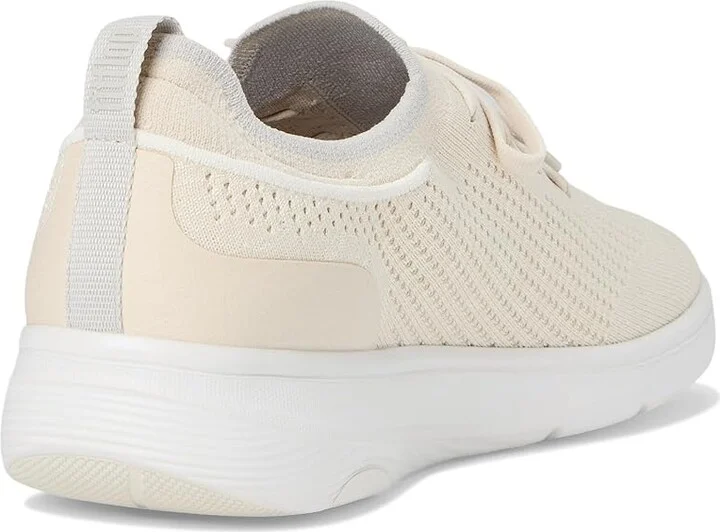 FitFlop Super-Q Knit Slip-On Laced Sneakers Women's Walking Shoes Paris Beige : 5 M (B), Hair Calf - Image 4