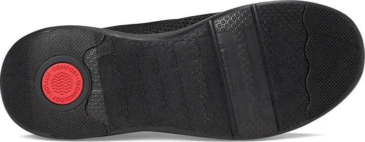 FitFlop Super-Q Knit Slip-Ons Women's Walking Shoes All Black : 7 M (B), Synthetic - Image 3