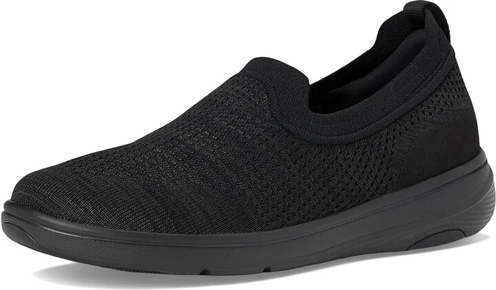 FitFlop Super-Q Knit Slip-Ons Women's Walking Shoes All Black : 7 M (B), Synthetic - Image 5