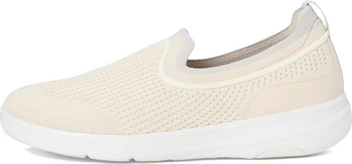 FitFlop Super-Q Knit Slip-Ons Women's Walking Shoes Paris Beige : 9 M (B), Synthetic - Image 6