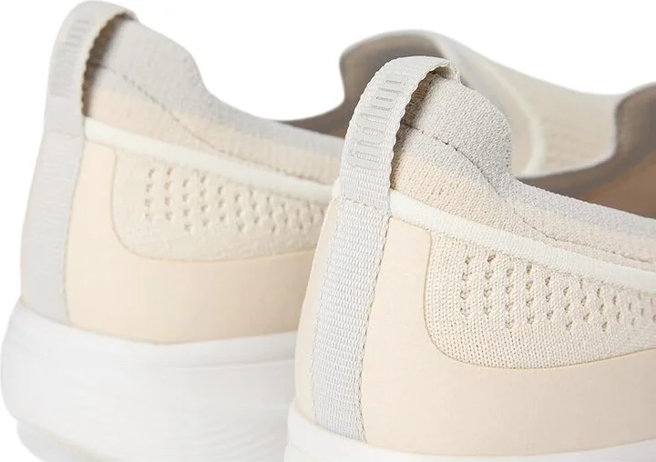 FitFlop Super-Q Knit Slip-Ons Women's Walking Shoes Paris Beige : 9 M (B), Synthetic - Image 7