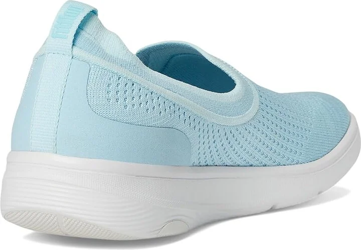 FitFlop Super-Q Knit Slip-Ons Women's Walking Shoes Sky Blue : 7.5 M (B), Synthetic - Image 4