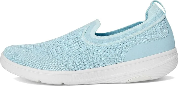 FitFlop Super-Q Knit Slip-Ons Women's Walking Shoes Sky Blue : 7.5 M (B), Synthetic - Image 6