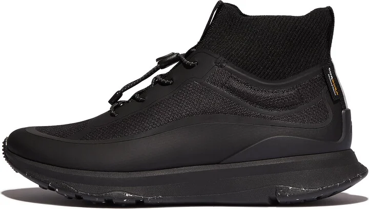 FitFlop VITAMIN FFX Water-Resistant Knit-Collar Sports Sneakers Cordura Fabric/Polyester/Tpu