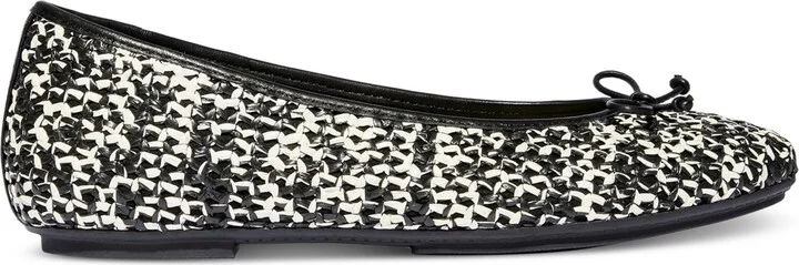 FitFlop Women's Delicato Bow Woven Ballet Flats - Satsuma, Pinkperfect Mix - Image 6