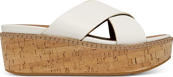 FitFlop Women's Eloise Crossover Strap Cork Platform Sandals