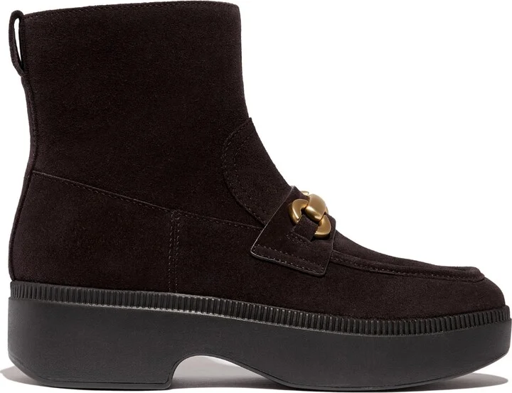 FitFlop Women's F-Luma Chunky Snaffle Square Toe Ankle Boots - Image 3