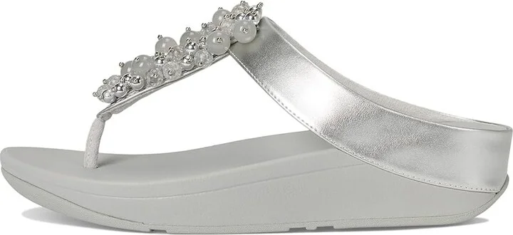 FitFlop Women's Fino Bauble-Bead Toe-Post Sandals Wedge