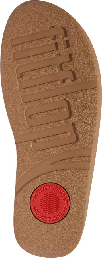 FitFlop Women's Fino Crystal Chain Leather Toe-Post Sandals - Image 8
