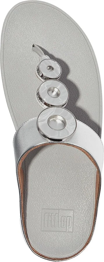 FitFlop Women's Fino Resin-Hoop Sandals - Image 3