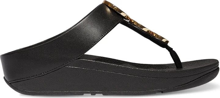 FitFlop Women's Fino Resin-Hoop Sandals - Image 6