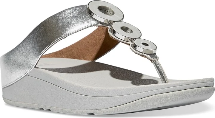FitFlop Women's Fino Resin-Hoop Sandals