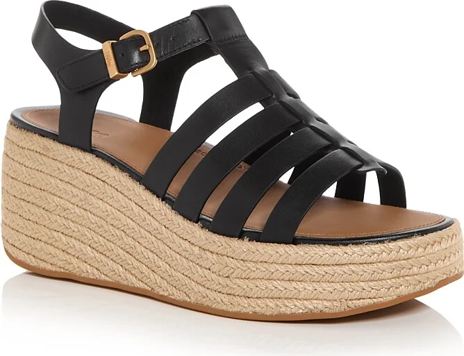 FitFlop Women's Fisherman Espadrille Wedge Sandals