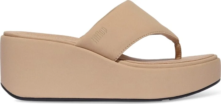 FitFlop Women's Flatforms Wedge Toe-Post Sandals - Image 6