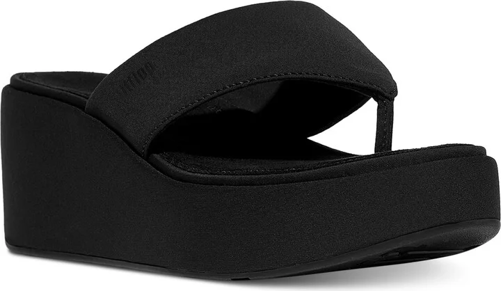 FitFlop Women's Flatforms Wedge Toe-Post Sandals