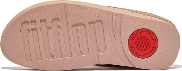 FitFlop Women's Halo Bead-Circle Metallic Toe-Post Sandals - Image 11