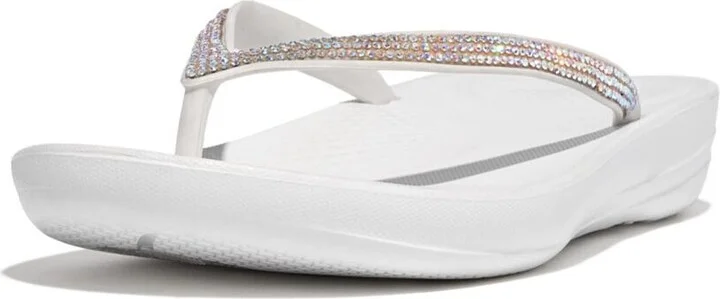 FitFlop Women's Iqushion Sparkle Flip-Flop Sandal - Image 3