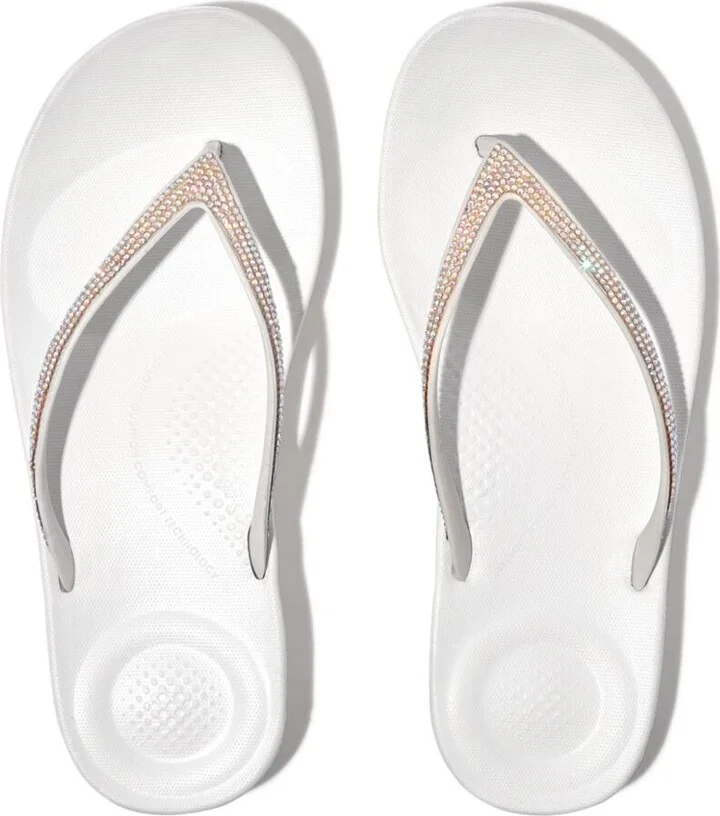 FitFlop Women's Iqushion Sparkle Flip-Flop Sandal - Image 5