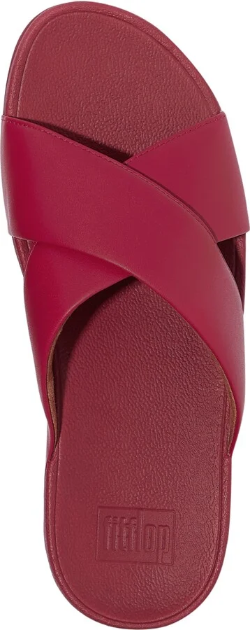 FitFlop Women's Lulu Crisscross Slide Leather Sandals - Image 2