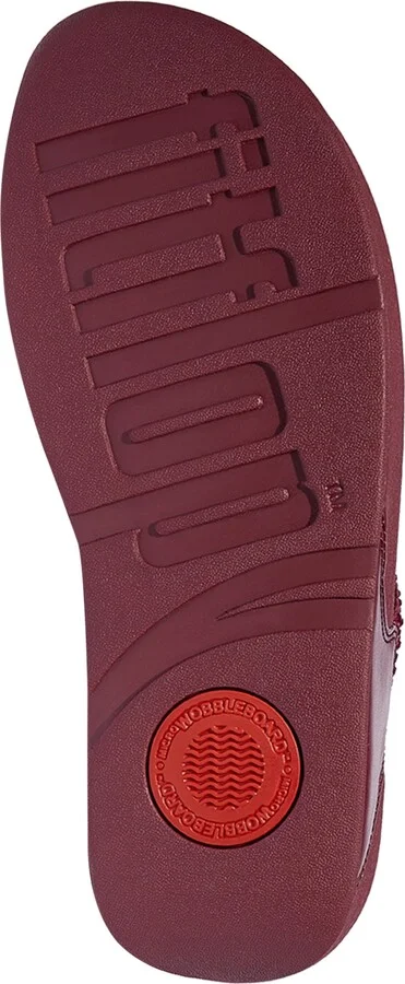 FitFlop Women's Lulu Crystal Mix Toe-Post Wedge Sandals - Image 9