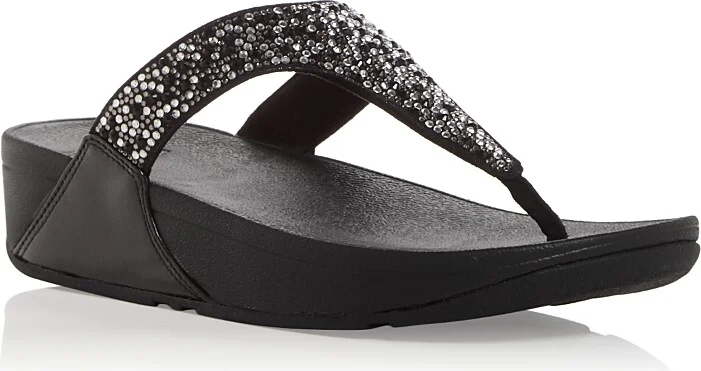 FitFlop Women's Lulu Embellished Thong Sandals