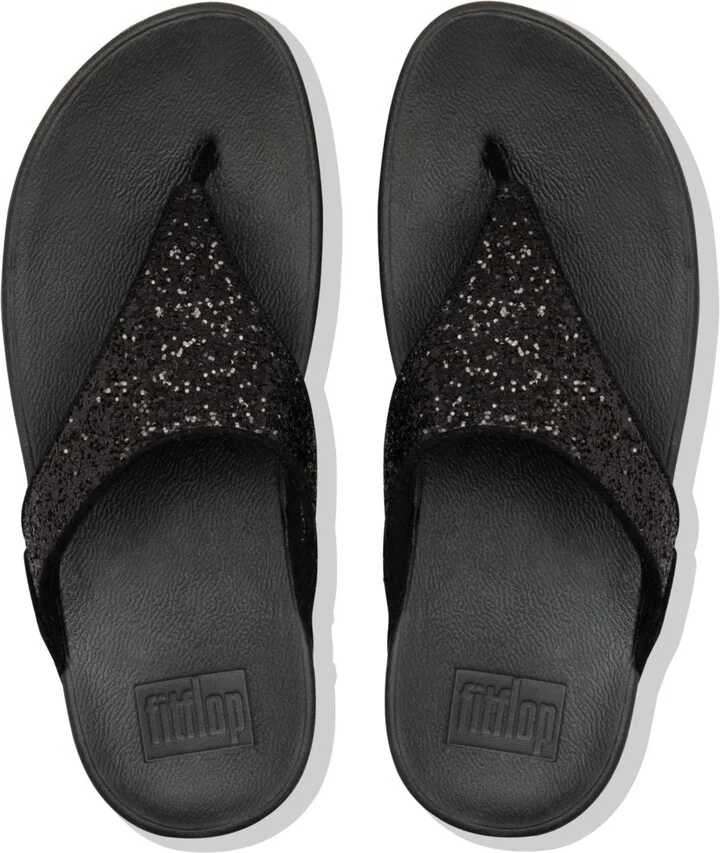 FitFlop Women's Lulu Glitter Toe-Thongs Sandal - Image 3