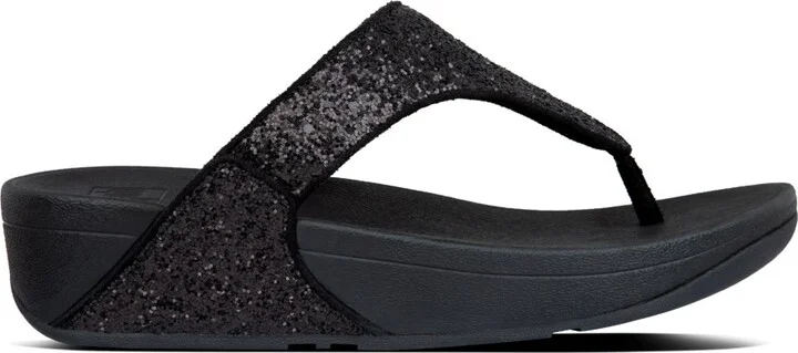FitFlop Women's Lulu Glitter Toe-Thongs Sandal - Image 6