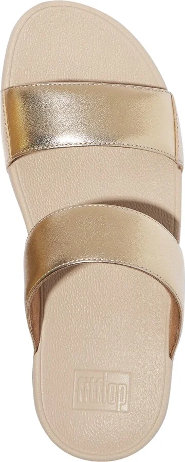 FitFlop Women's Lulu Leather Slide Sandals - Image 3