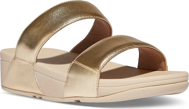 FitFlop Women's Lulu Leather Slide Sandals
