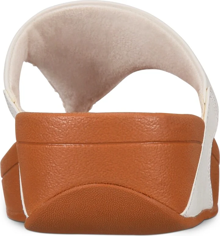 FitFlop Women's Lulu Leather Toe-Thongs Sandals - Image 3