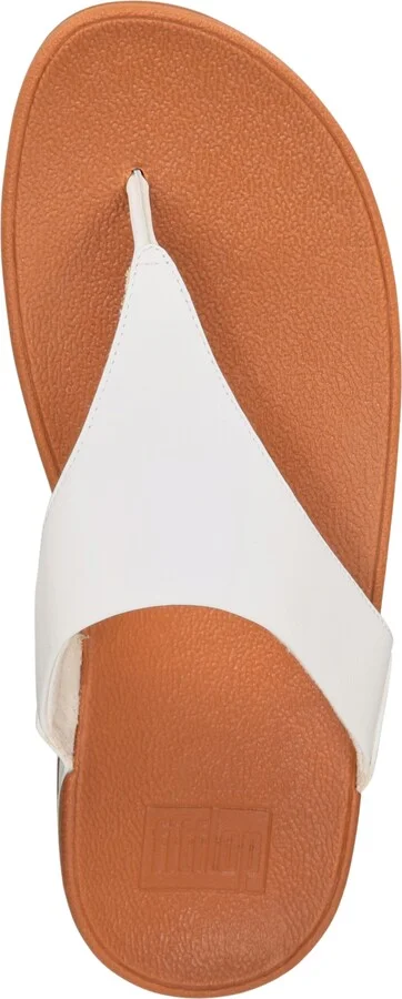 FitFlop Women's Lulu Leather Toe-Thongs Sandals - Image 4
