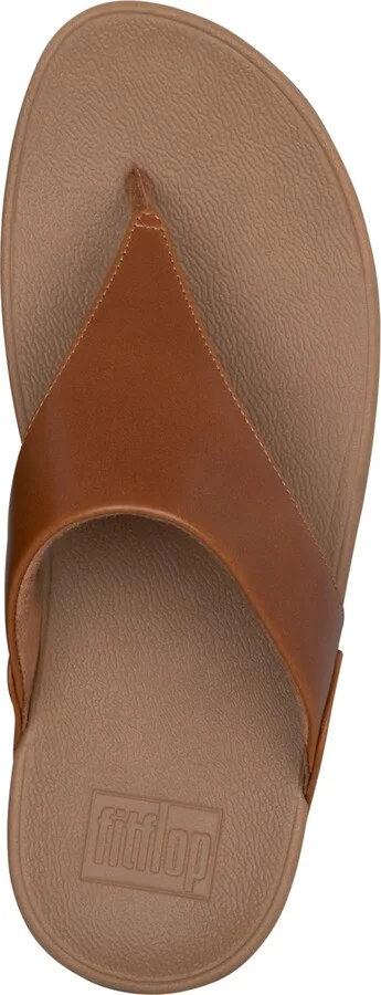 FitFlop Women's Lulu Leather Toe-Thongs Sandals - Image 7