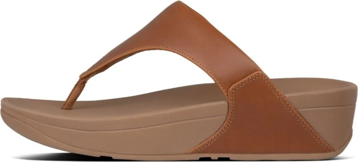 FitFlop Women's Lulu Leather Toe-Thongs Sandals - Image 9