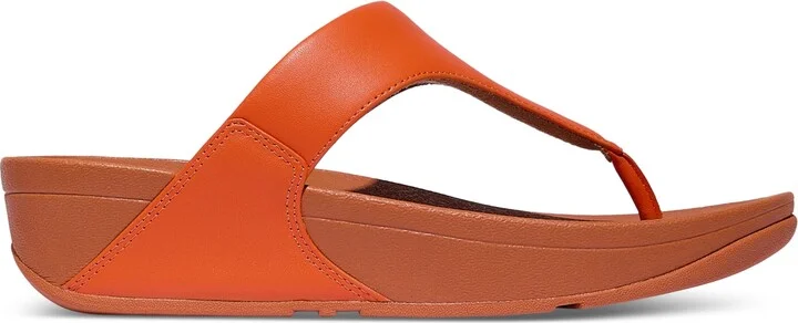 FitFlop Women's Lulu Leather Toe-Thongs Sandals - Image 11