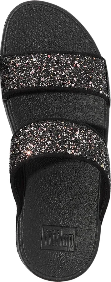 FitFlop Women's Lulu Multi-Tonal Glitter Wedge Sandals - Image 3