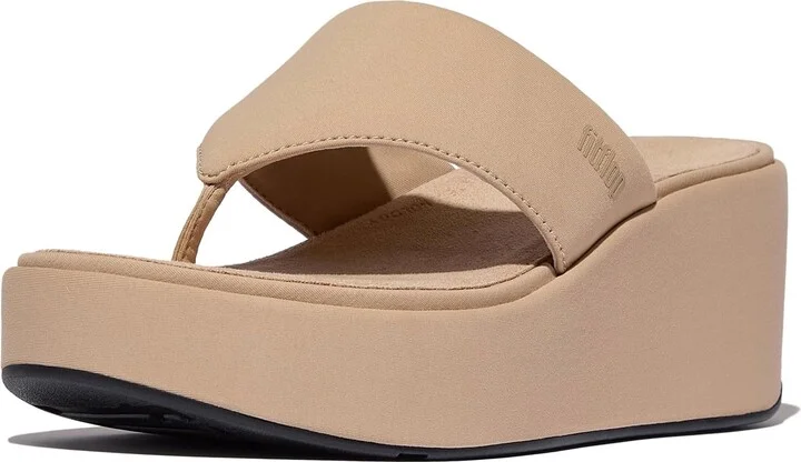 FitFlop Women's Platfforms Wedge Toe-Post Sandals