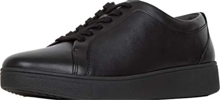 FitFlop Women's Rally Leather Sneakers with Flexible