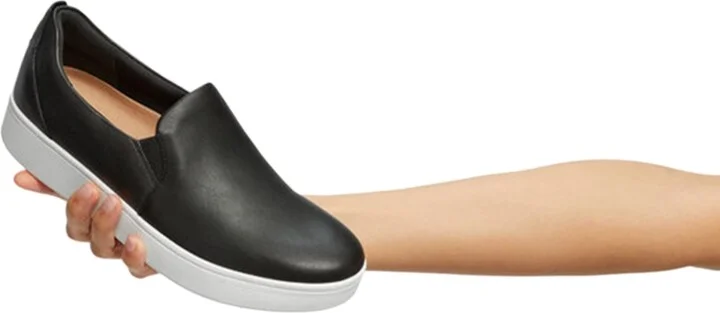 FitFlop Women's Rally Slip-On Platform Skate Sneakers - Image 3