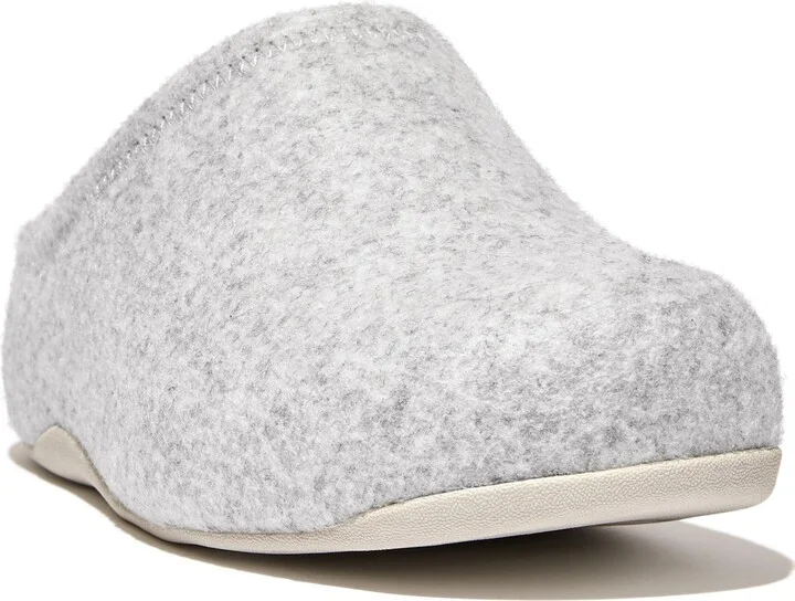 FitFlop Women's Shuv Cushy Felt Clog Slip-On Slippers