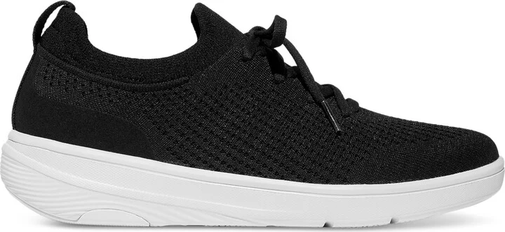 FitFlop Women's Super-q Knit Slip-On Lace-Up Sneakers - Image 2