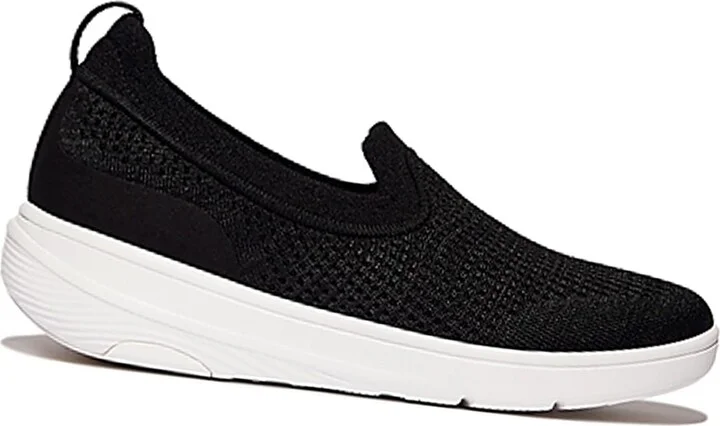 FitFlop Women's Super-Q Knit Slip-Ons Sneaker