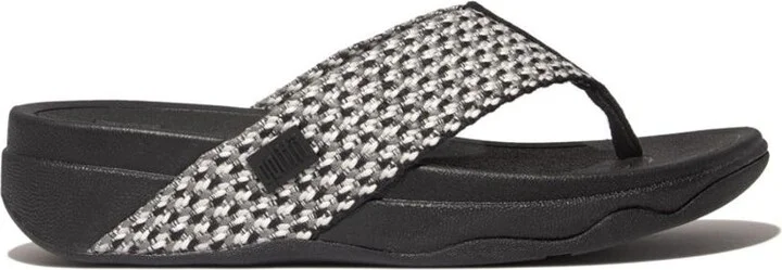 FitFlop Women's Surfa Multi-Tone Webbing Toe-Post Sandals - Image 2