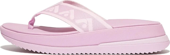 FitFlop Women's Surff Webbing Toe-Post Sandals Wedge